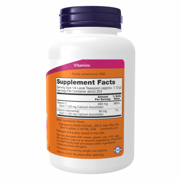 Аскорбат кальцію - 227 г      Calcium Ascorbate - 227g