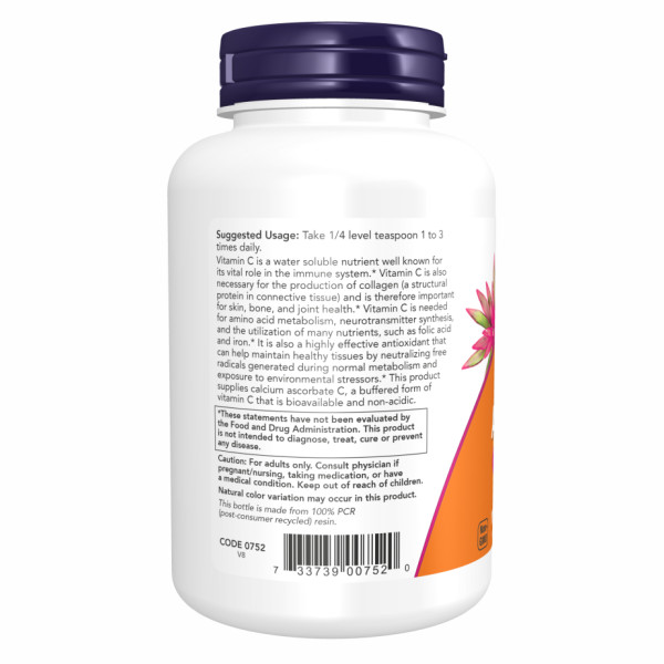 Аскорбат кальцію - 227 г      Calcium Ascorbate - 227g