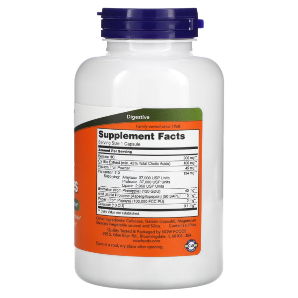 Суперфермент - 180 капсул                                        Super Enzyme - 180 caps