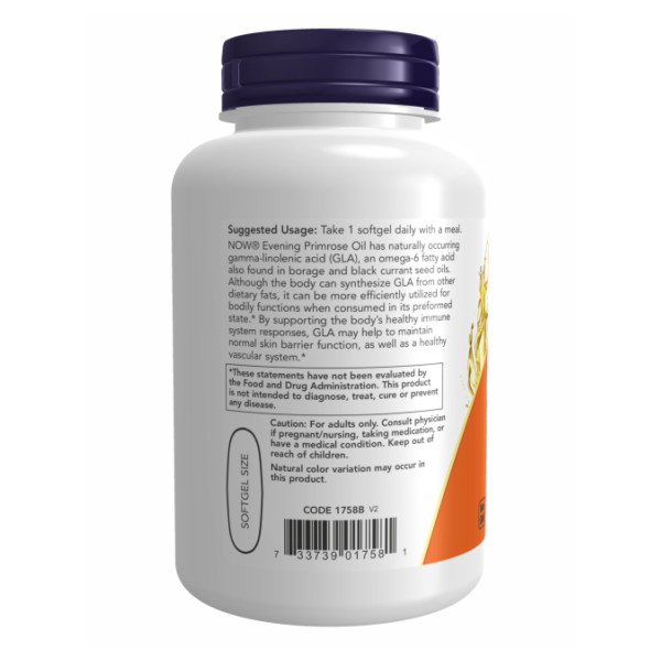 Олія вечірньої примули Органічна 1000 мг - 90 вгелі                                                                                 Evening Prim Oil Org 1000mg - 90 vgels