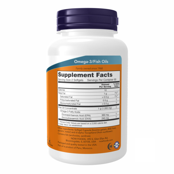   Міні-гелі Омега-3 500 мг - 180 капсул       Omega-3 Mini Gels 500 mg - 180 sgels