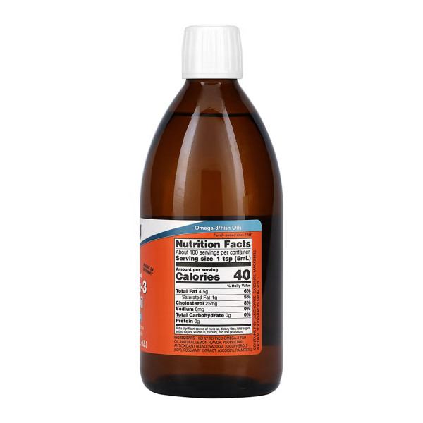 Рідкий риб'ячий жир Омега-3 - 500 мл              Omega-3 Fish Oil Liquid - 500ml