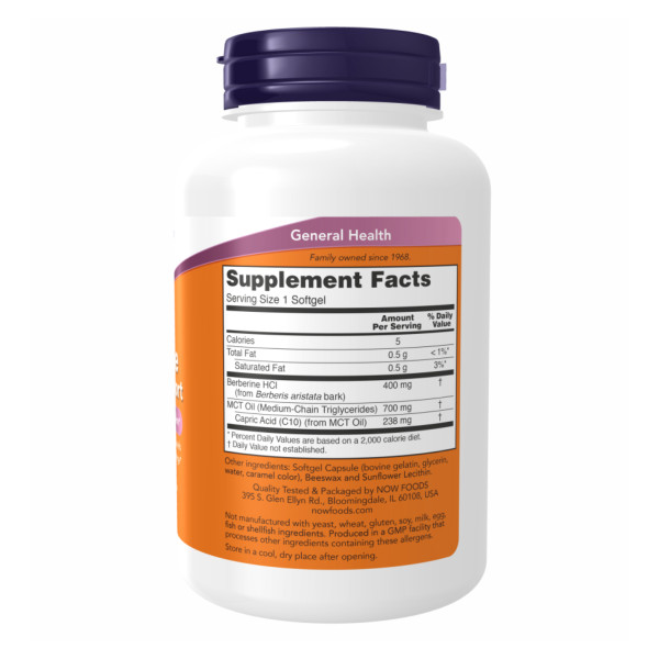 Підтримка глюкози з берберином - 90 капсул     Berberine Glucose Support - 90 sgels