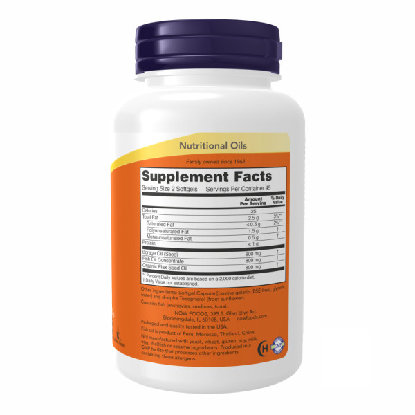   Супер Омега 3-6-9 1200 мг - 90 капсул     Super Omega 3-6-9 1200 mg - 90 sgels