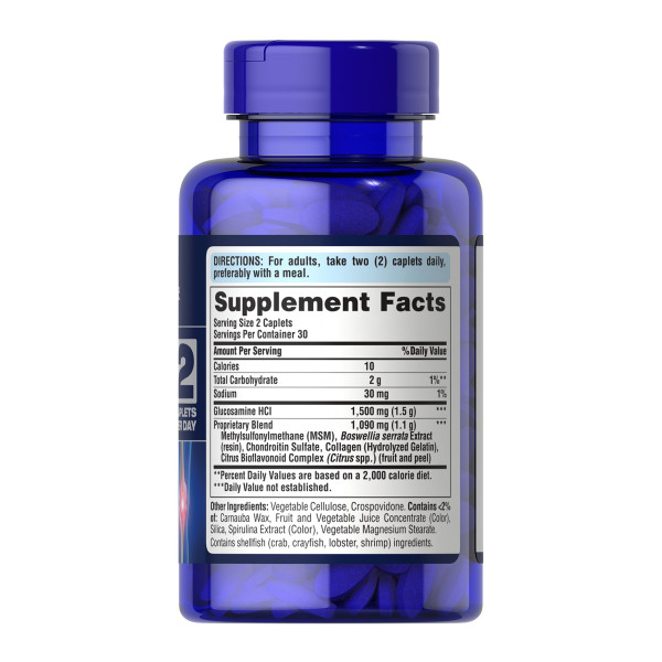 7 Day Formula Joint Soother® Glucosamine Chondroitin MSM & Boswellia - 60 caps  7 Day Formula Joint Soother® Glucosamine Chondroitin MSM & Boswellia - 60 caps