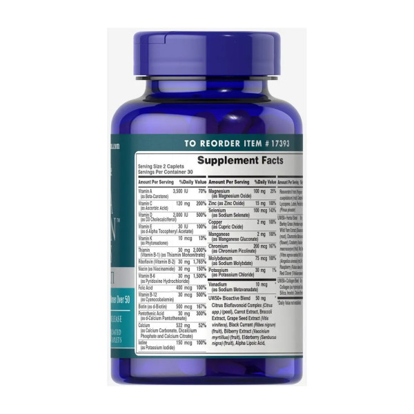 Ultra Woman™ 50 Plus Multi-Vitamin with Zinc - 60 caps  Ultra Woman™ 50 Plus Multi-Vitamin with Zinc - 60 caps