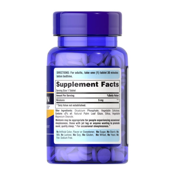    Мелатонін 5 мг - 120 таблеток                                 Melatonin 5mg - 120 tabs