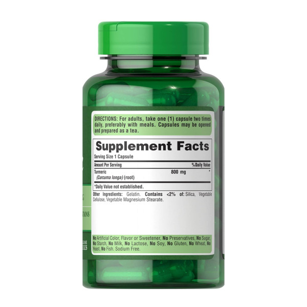 Turmeric 800 mg - 200 caps  Turmeric 800 mg - 200 caps