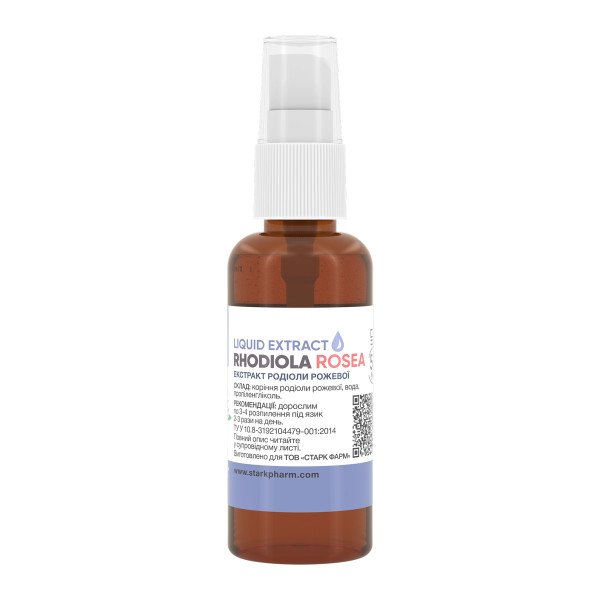 Stark Rhodiola Liquid Extract - 50 ml  Stark Rhodiola Liquid Extract - 50 ml