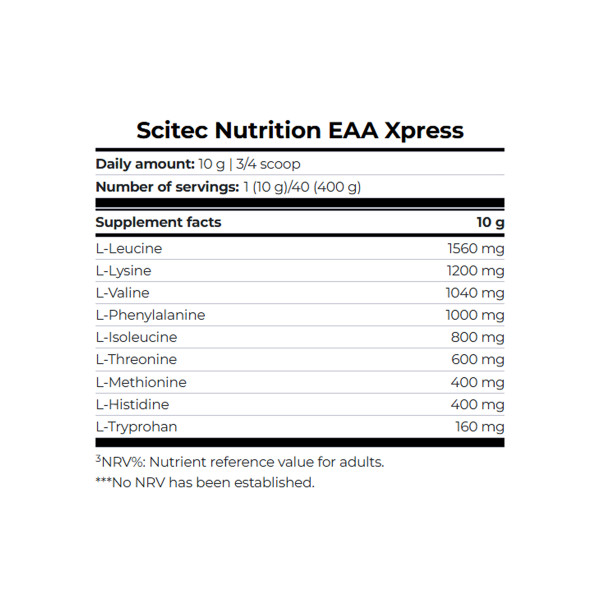 BCAA Xpress - 280g Apple  BCAA Xpress - 280g Apple