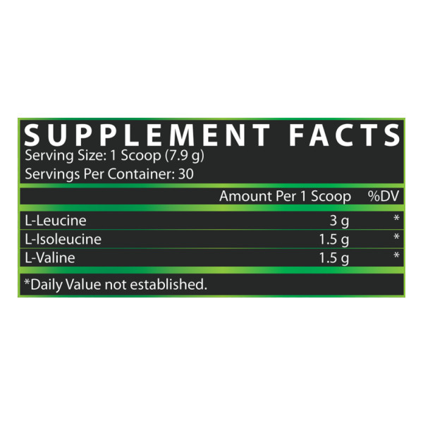 BCAA 6000 - 237 г зеленого яблука                                 BCAA 6000 - 237g Green Apple