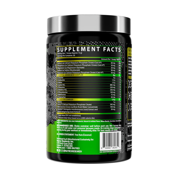 EAA Hydration - 30 порцій лимона та лайма                  EAA Hydration - 30srv Lemon Lime