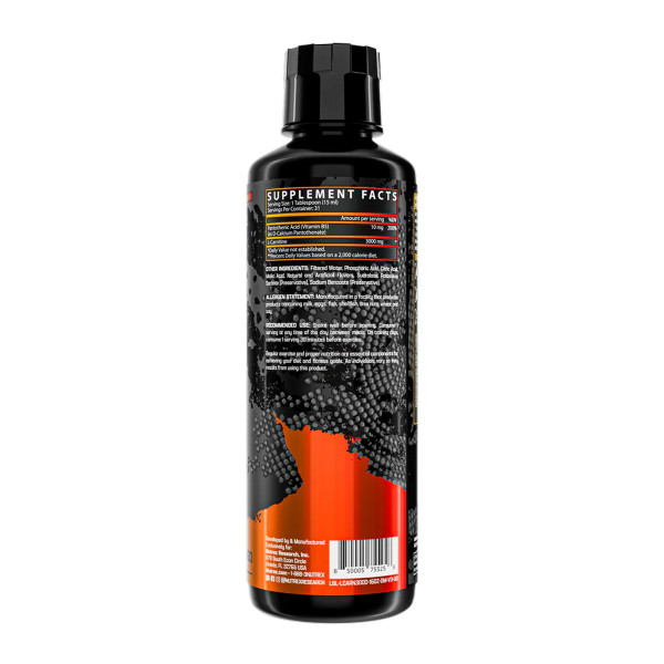 Рідкий L-карнітин 3000 - 480 мл Апельсин-манго       Liquid L-Carnitine 3000 - 480ml Orange Mango