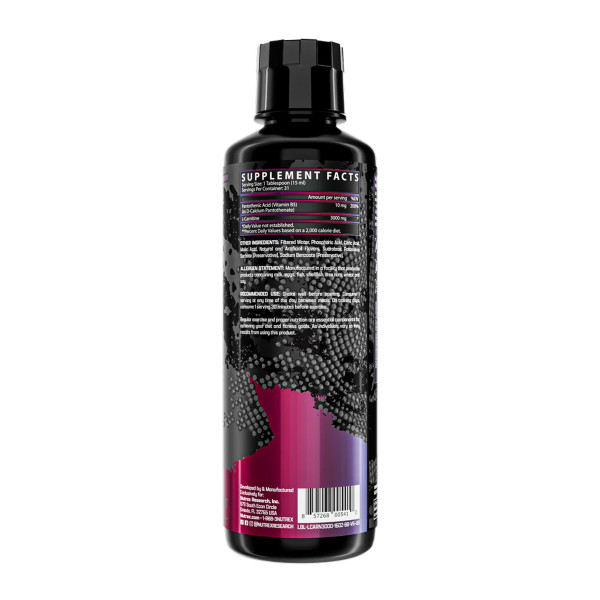 Рідкий L-карнітин 3000 - 480 мл Ягідний вибух       Liquid L-Carnitine 3000 - 480ml Berry Blast