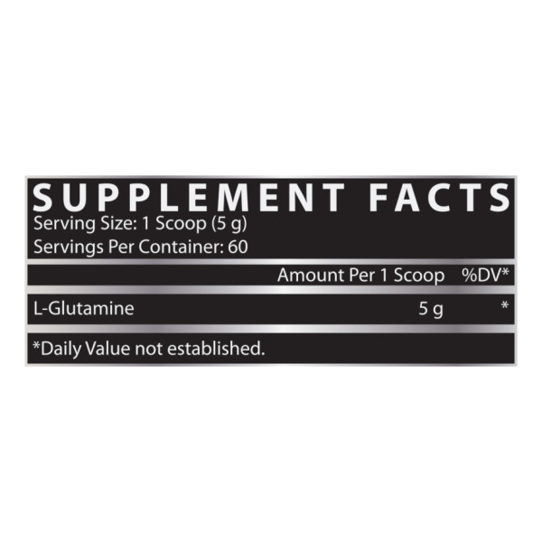 Глутамін чистий - 300 г          Glutamine Pure - 300g