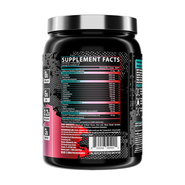   Outlift Clinical - 628,9 г, Поліція Маямі               Outlift Clinical - 628.9g Miami Vice