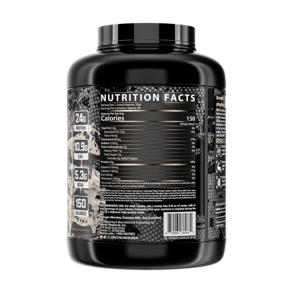 100% сироватковий крем - 2275 г печива                100% Whey - 2275g Cookies Cream