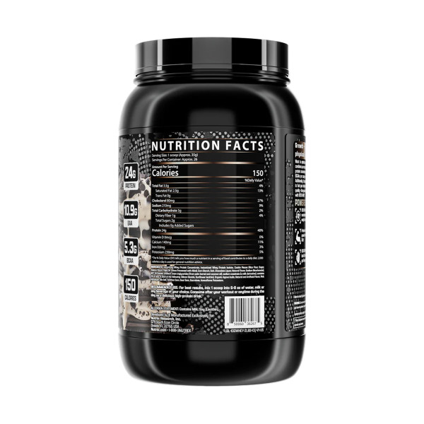  Протеїн сироватковий 100%  910 г печива з вершками                                                                             100% Whey - 910g Cookies & Cream