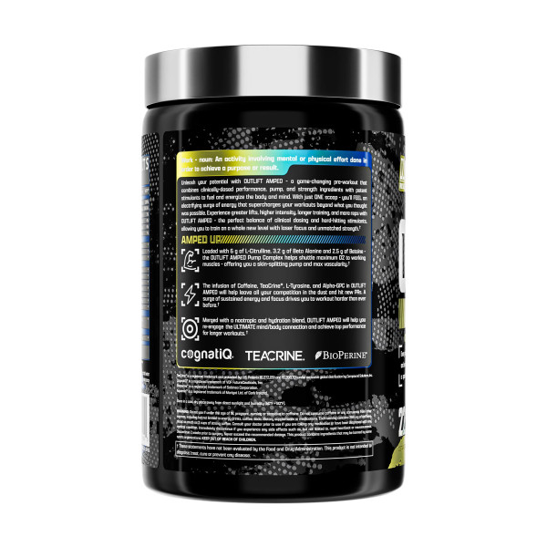 Лимонад Outlift Amped 449.1 г з чорницею      Outlift Amped 449.1g Blueberry Lemonade