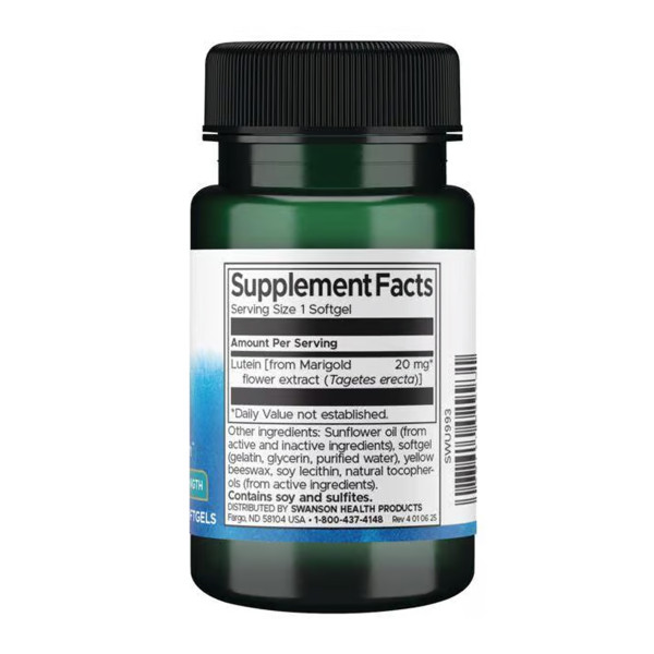 Lutein - 60 softgels  Lutein - 60 softgels