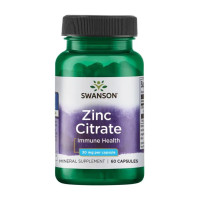 Zinc Citrate 30 mg - 60caps (Пошкоджена етикетка)