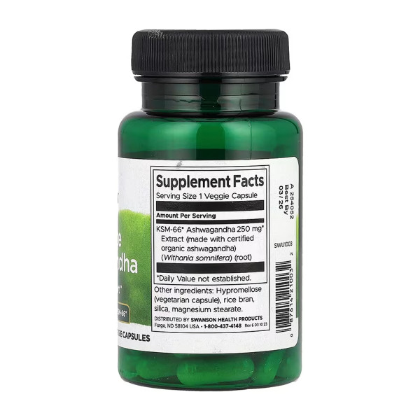 Ultimate Ashwagandha 250 mg - 60veg caps  Ultimate Ashwagandha 250 mg - 60veg caps