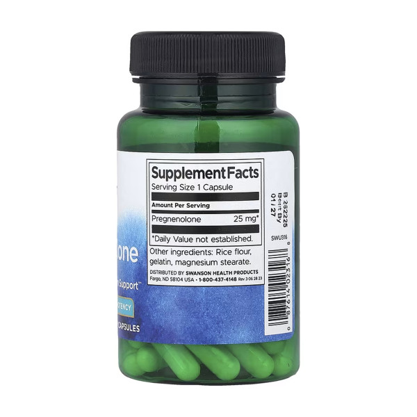 Pregnenolone High Potency 25 mg - 60 caps  Pregnenolone High Potency 25 mg - 60 caps