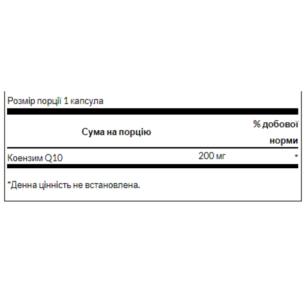 Ultra CoQ10 200mg - 30caps  Ultra CoQ10 200mg - 30caps