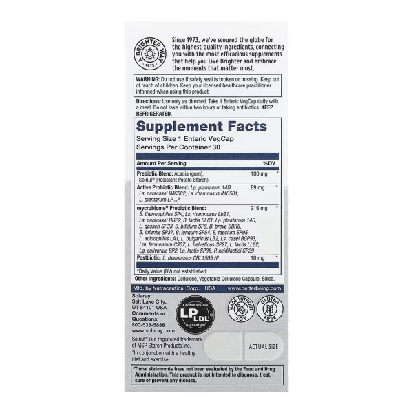 Complete Probiotic Active - 30 vcaps  Complete Probiotic Active - 30 vcaps