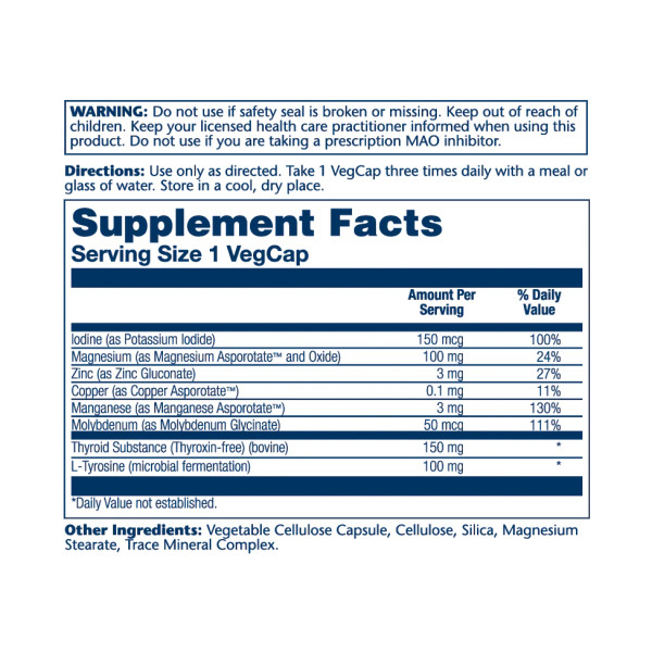 Thyroid Caps - 60 vcaps  Thyroid Caps - 60 vcaps