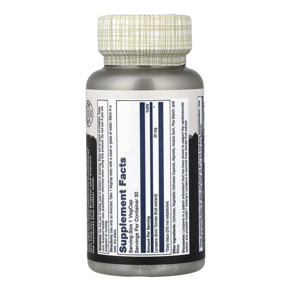 Lycopene 20mg - 30 vcaps  Lycopene 20mg - 30 vcaps