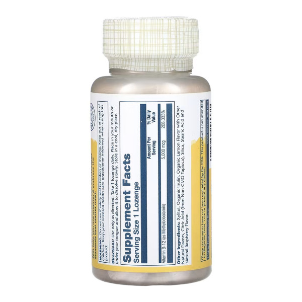 Methyl B-12 5000 mcg - 60 lozenges  Methyl B-12 5000 mcg - 60 lozenges