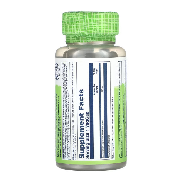 St. John's Wort Aerial 325mg - 100 vcaps  St. John's Wort Aerial 325mg - 100 vcaps