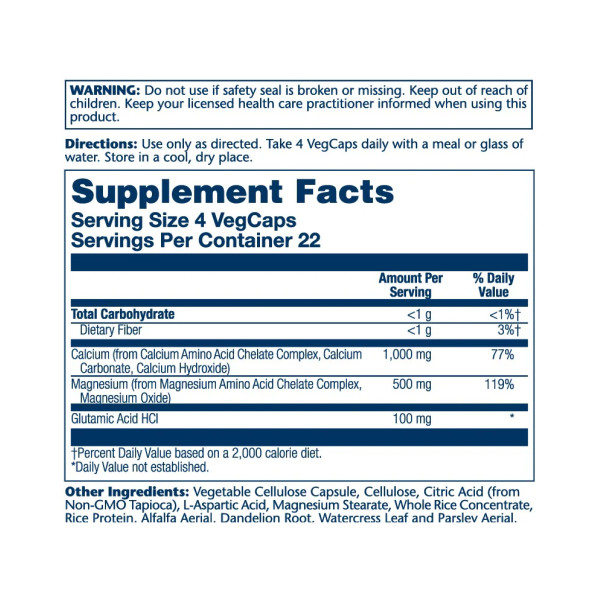 Calcium & Magnesium, AAC 2:1 - 90 caps  Calcium & Magnesium, AAC 2:1 - 90 caps
