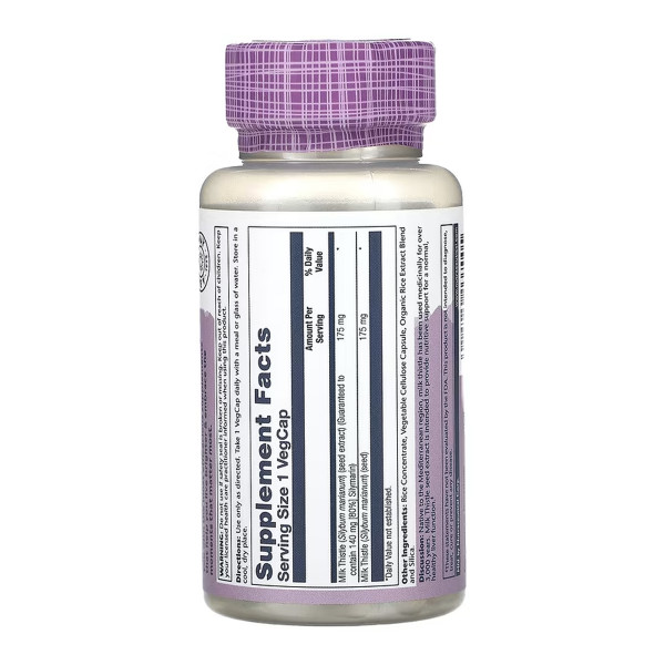 Milk Thistle Seed Extract 175mg - 60 vcaps  Milk Thistle Seed Extract 175mg - 60 vcaps