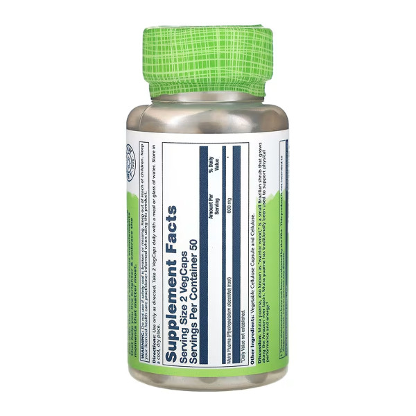 Muira Puama 300mg - 100 vcaps  Muira Puama 300mg - 100 vcaps