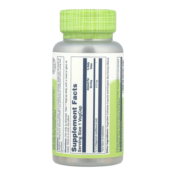 Fo-Ti He-Shou-Wu 610mg - 100 vcaps  Fo-Ti He-Shou-Wu 610mg - 100 vcaps