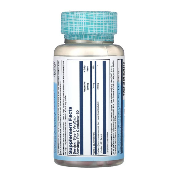 CranActin Cranberry Extract 400mg - 60 vcaps  CranActin Cranberry Extract 400mg - 60 vcaps