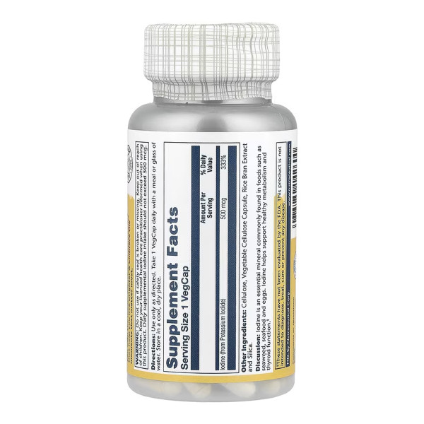 Iodine 500mcg - 30 vcaps  Iodine 500mcg - 30 vcaps