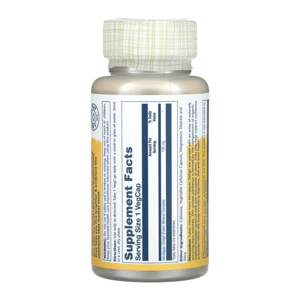 Fulvic Minerals 100mg - 30 vcaps  Fulvic Minerals 100mg - 30 vcaps