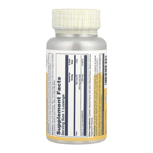 Vitamin B-12 1000mcg - 90 lozenges  Vitamin B-12 1000mcg - 90 lozenges