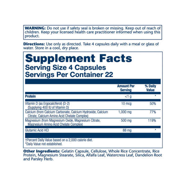 Calcium & Magnesium Amino Acid - 90 caps  Calcium & Magnesium Amino Acid - 90 caps