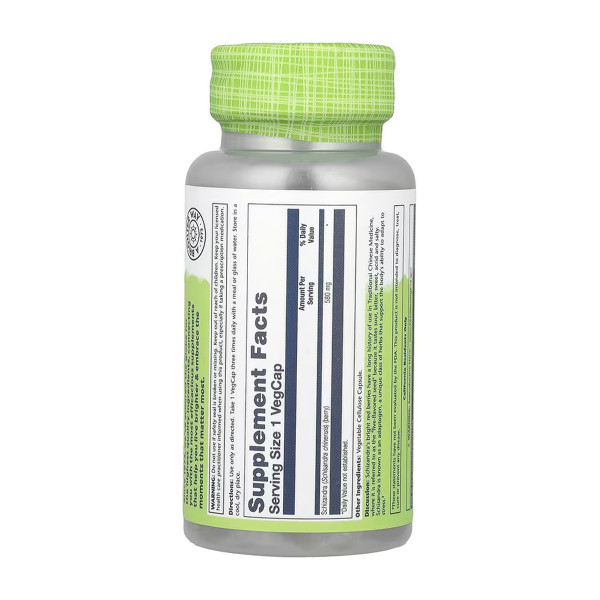 Schizandra Berry 580mg - 100 vcaps  Schizandra Berry 580mg - 100 vcaps