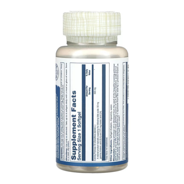 High Potency Evening Primrose 500mg - 90 softgels  High Potency Evening Primrose 500mg - 90 softgels