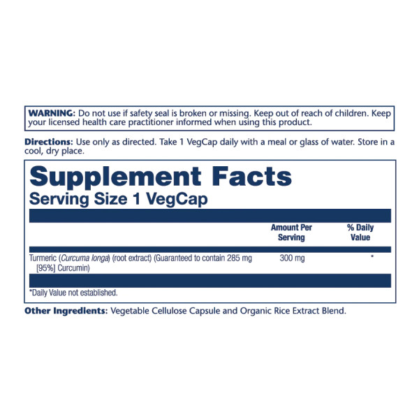 Turmeric Root Extract 300m - 60 vcaps  Turmeric Root Extract 300m - 60 vcaps