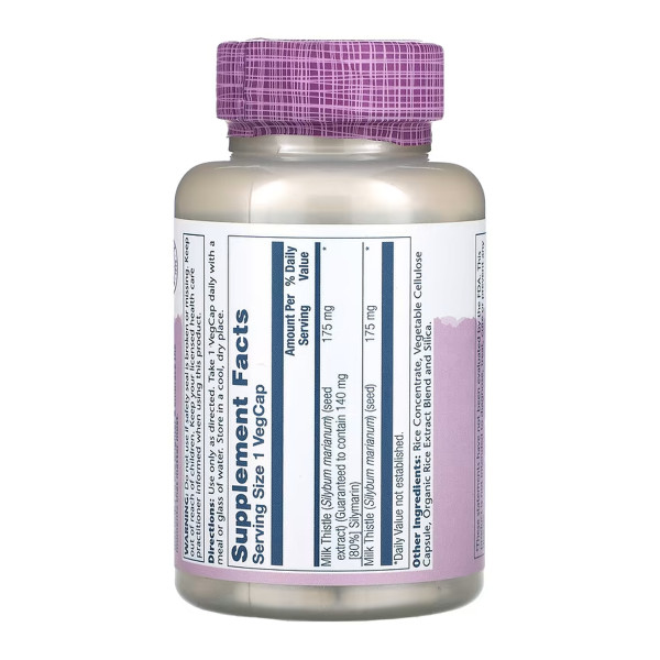 Milk Thistle Seed Extract 175mg - 120 vcaps  Milk Thistle Seed Extract 175mg - 120 vcaps