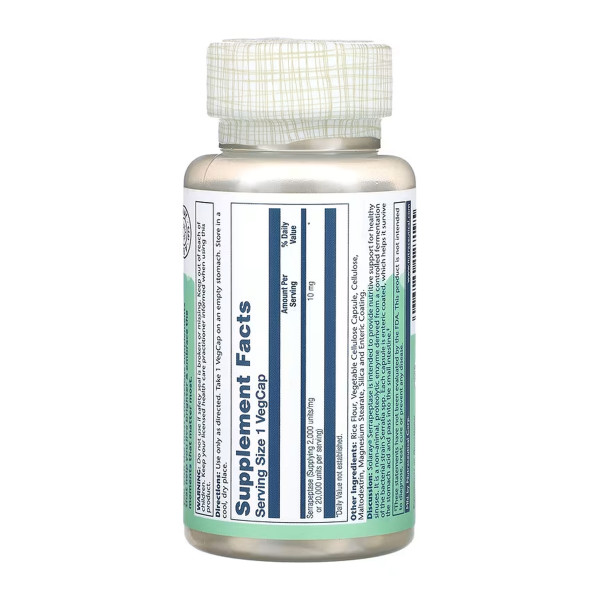 Serrapeptase 10mg - 90 vcaps  Serrapeptase 10mg - 90 vcaps