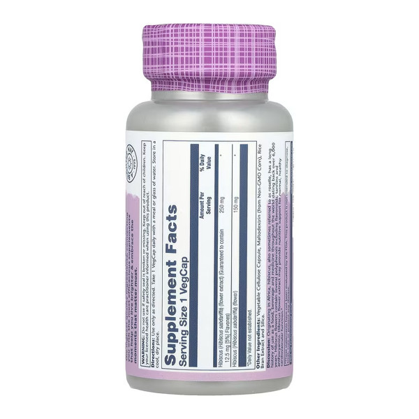 Hibiscus Flower Extract 250mg - 60 vcaps  Hibiscus Flower Extract 250mg - 60 vcaps