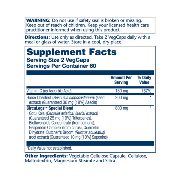 CircuLegs Circulation Support 200mg - 120 vcaps  CircuLegs Circulation Support 200mg - 120 vcaps