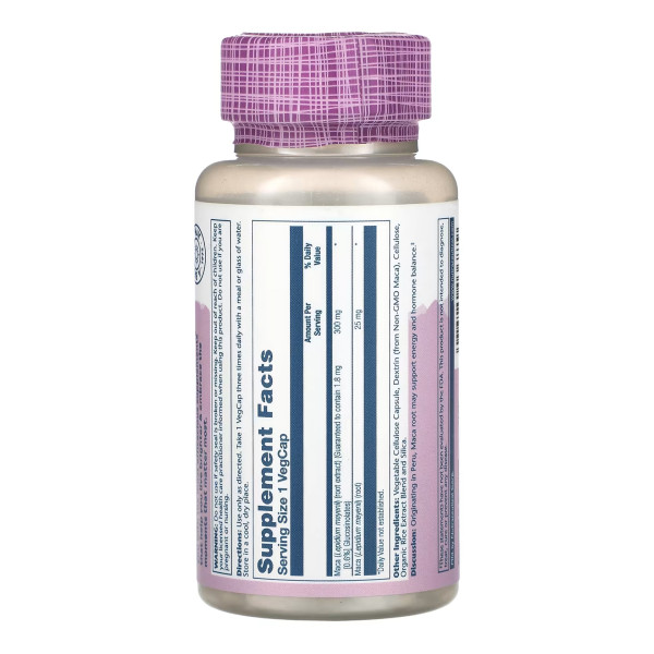 Maca Root Extract 300mg - 60 vcaps  Maca Root Extract 300mg - 60 vcaps